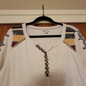 Sundance long-sleeved waffle shirt